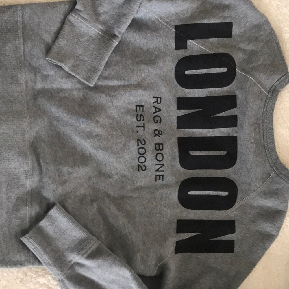 RAG & BONE logo sweatshirt